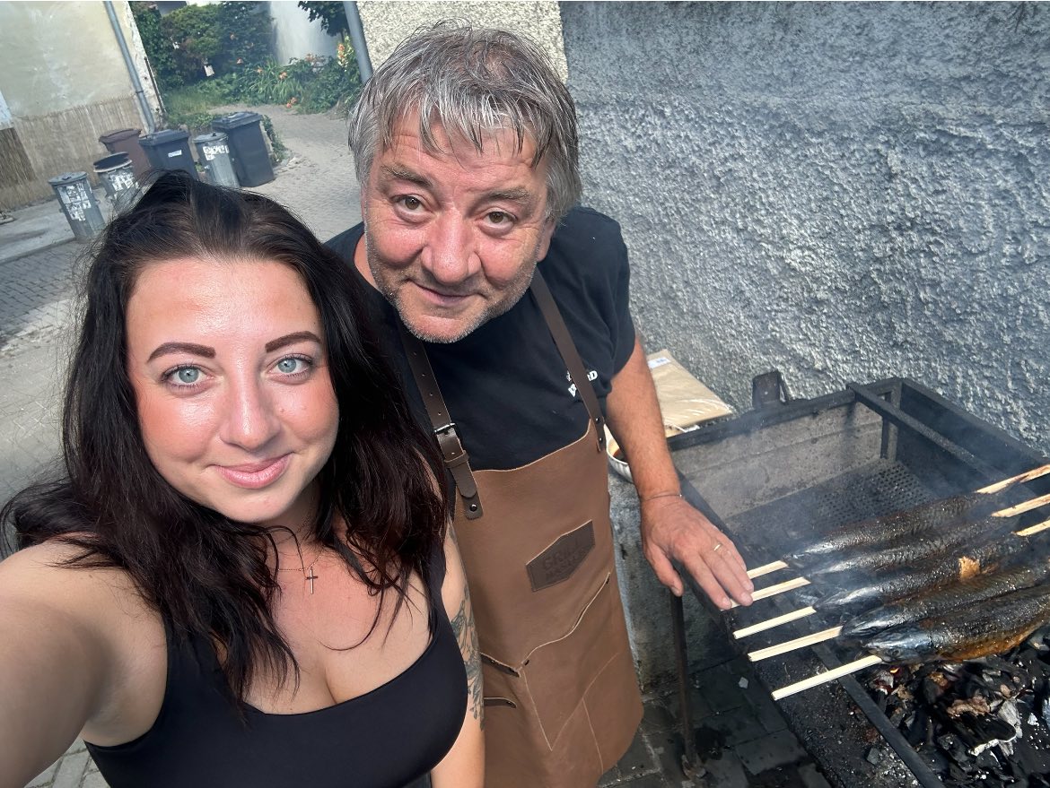 Grilované makrely - specialita restaurace